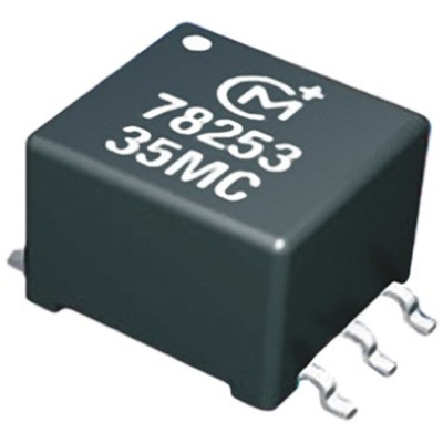 Murata Power Solutions Surface Mount Pulse Transformer 1:1.31 Turns Ratio, 240μH Prim. Inductance, 0.6Ω Prim. Resistance