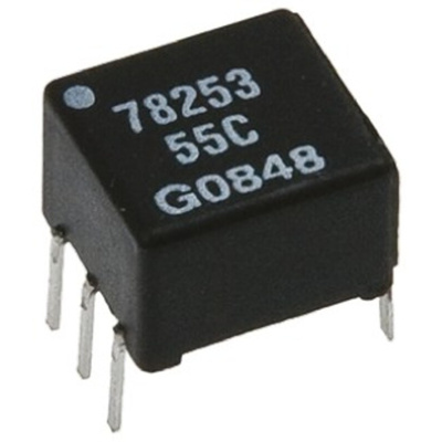 Murata Power Solutions Through Hole Pulse Transformer 1:1.33 Turns Ratio, 2mH Prim. Inductance, 0.9Ω Prim. Resistance