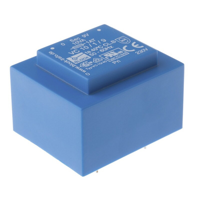 Block 9V ac 1 Output Through Hole PCB Transformer, 10VA