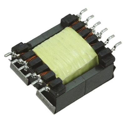 Wurth Elektronik Surface Mount Pulse Transformer 1.25:1 Turns Ratio, 15μH Prim. Inductance, 0.02Ω Prim. Resistance
