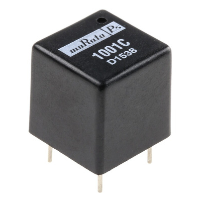 Murata Power Solutions PCB Mount Pulse Transformer 1:1 Turns Ratio, 3mH Prim. Inductance, 1.2Ω Prim. Resistance