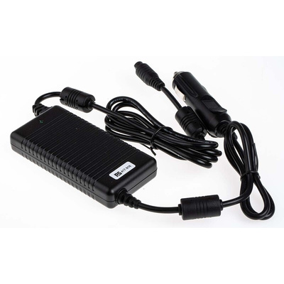 RS PRO Car Charger, 11 → 16V dc Input, 19V dc Output Plug In, 4.7A