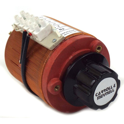 Carroll & Meynell 1 Phase 1kVA Variac, 1 Output, 240V