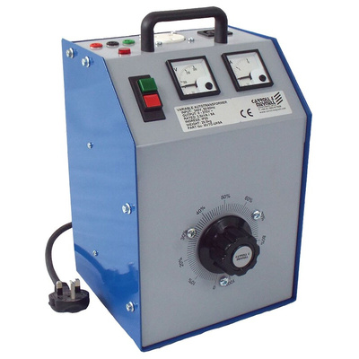 Carroll & Meynell 1 Phase 2430VA Autotransformer, 3 Output, 240V