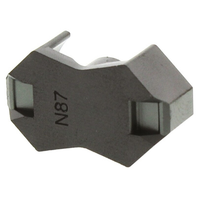 EPCOS N87 RM 6 Transformer Ferrite Core, 2400nH, For Use With Transformer