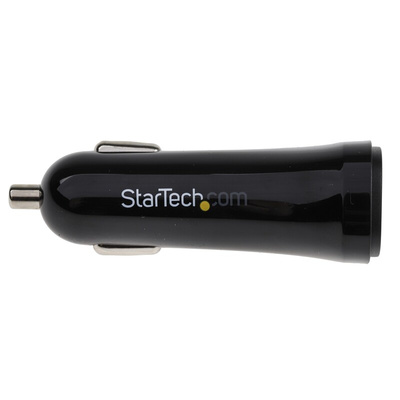 StarTech.com Car Charger, 12 → 24V dc Input, 5V dc Output, 2.4A