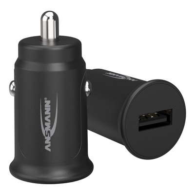 Ansmann Car Charger, 12 → 24V dc Input, 5V dc Output, 1A