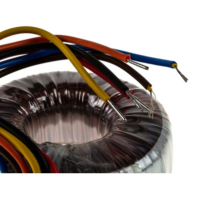 Nuvotem Talema 230V ac, 2 x 15V ac Toroidal Transformer, 30VA 2 Output