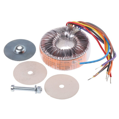 Nuvotem Talema 115 V ac, 230 V ac, 2 x 6V ac Toroidal Transformer, 50VA 2 Output