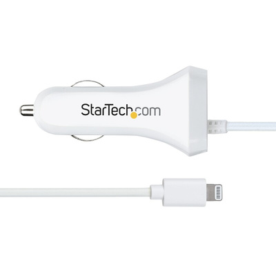 StarTech.com Car Charger, 12 → 24V dc Input, 5V dc Output USB, 4.2A