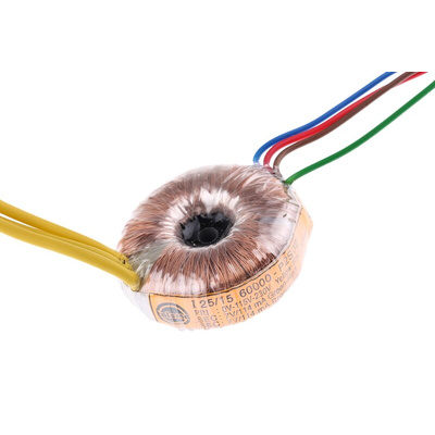 Nuvotem Talema 115 V ac, 230 V ac, 2 x 7V ac Toroidal Transformer, 1.6VA 2 Output