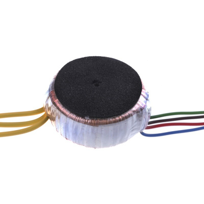 Nuvotem Talema 115 V ac, 230 V ac, 2 x 18V ac Toroidal Transformer, 7VA 2 Output