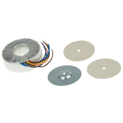 Nuvotem Talema 115 V ac, 230 V ac, 2 x 30V ac Toroidal Transformer, 225VA 2 Output