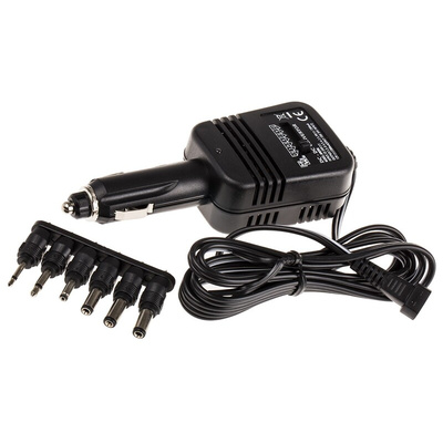 Minwa Car Charger, 12 → 24V dc Input, 1.5 → 12V dc Output Plug In, 1.2A