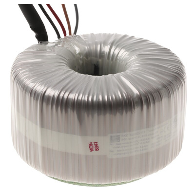 Block 115 V ac, 230 V ac, 2 x 115V ac Toroidal Transformer, 1200VA 2 Output