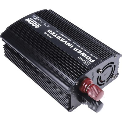 RS PRO Modified Sine Wave 400W Power Inverter, 12V dc Input, 230V ac Output