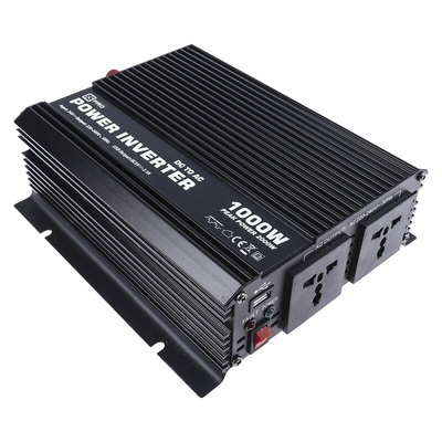 RS PRO Modified Sine Wave 1000W Power Inverter, 24V dc Input, 230V ac Output