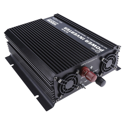 RS PRO Modified Sine Wave 1000W Power Inverter, 24V dc Input, 230V ac Output