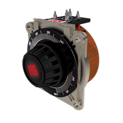 RS PRO 1 Phase 2.4kVA Variac, 1 Output, 240V, 10A