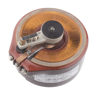 RS PRO 1 Phase 360VA Variac, 1 Output, 240V, 1.5A