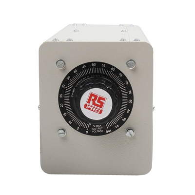 RS PRO 3 Phase 1.628kVA Variac, 3 Output, 415V, 2A