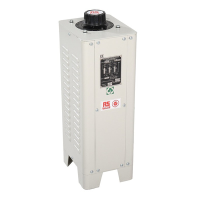RS PRO 3 Phase 1.628kVA Variac, 3 Output, 415V, 2A