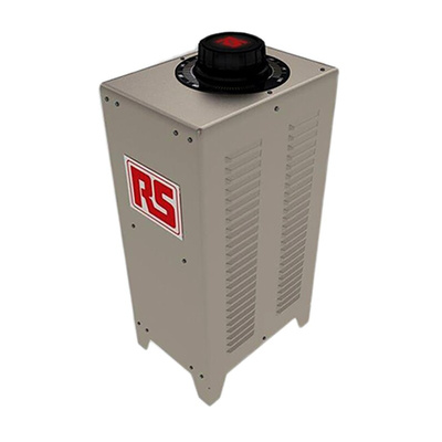 RS PRO 3 Phase 16.3kVA Variac, 3 Output, 415V, 20A