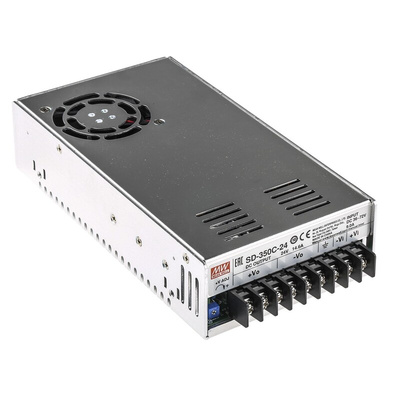 MEAN WELL DC-DC Converter, 24V dc/ 14.6A Output, 36 → 72 V dc Input, 350W, Chassis Mount, +60°C Max Temp -20°C
