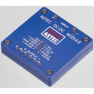 Artesyn Embedded Technologies AIH DC-DC Converter, 24V dc/ 10.4A Output, 250 → 420 V dc Input, 250W, Through