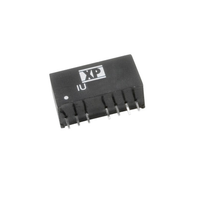 XP Power IU DC-DC Converter, 24V dc/ 83mA Output, 18 → 36 V dc Input, 2W, Through Hole, +85°C Max Temp -40°C Min