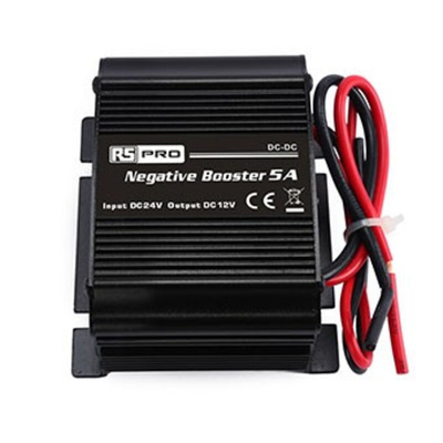 RS PRO DC-DC Converter, 12V dc/ 5A Output, 18 → 32 V dc Input, 60W, Chassis Mount, +50°C Max Temp -20°C Min Temp