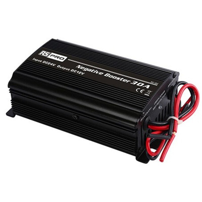 RS PRO DC-DC Converter, 12V dc/ 30A Output, 18 → 32 V dc Input, 360W, Chassis Mount, +50°C Max Temp -20°C Min