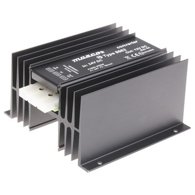 Mascot DC-DC Converter, 13.5V dc/ 8A Output, 20 → 32 V dc Input, 100W, Mounting Bracket, +25°C Max Temp -20°C