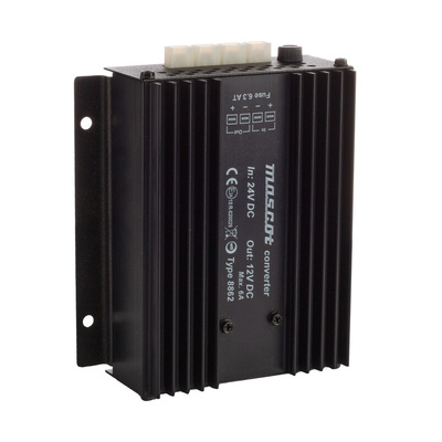Mascot DC-DC Converter, 13.2V dc/ 10A Output, 18 → 32 V dc Input, 132W, Mounting Bracket, +30°C Max Temp -20°C