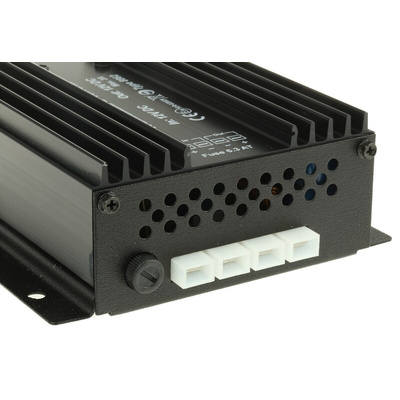 Mascot DC-DC Converter, 13.2V dc/ 10A Output, 10 → 16 V dc Input, 132W, Mounting Bracket, +30°C Max Temp -20°C