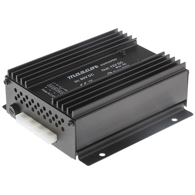 Mascot DC-DC Converter, 13.2V dc/ 6A Output, 72 → 110 V dc Input, 110W, Mounting Bracket, +30°C Max Temp -20°C