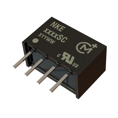 Murata Power Solutions NKE DC-DC Converter, 5V dc/, 2.97 → 3.63 V dc Input, 1W, Through Hole