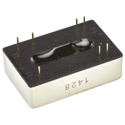 TRACOPOWER TEN 5 DC-DC Converter, 5V dc/ 1A Output, 36 → 72 V dc Input, 6W, Through Hole, +85°C Max Temp -40°C