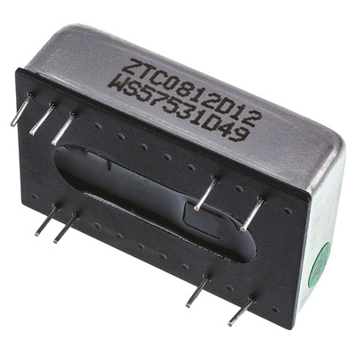TRACOPOWER TEN 8 DC-DC Converter, ±12V dc/ ±335mA Output, 9 → 18 V dc Input, 8W, Through Hole, +85°C Max Temp
