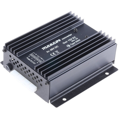 Mascot DC-DC Converter, 13.2V dc/ 8A Output, 40 → 64 V dc Input, 110W, Mounting Bracket, +30°C Max Temp -20°C