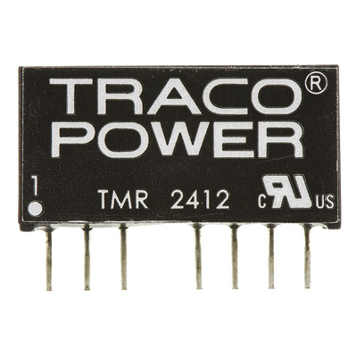 TRACOPOWER TMR 2 DC-DC Converter, 12V dc/ 167mA Output, 18 → 36 V dc Input, 2W, Through Hole, +85°C Max Temp