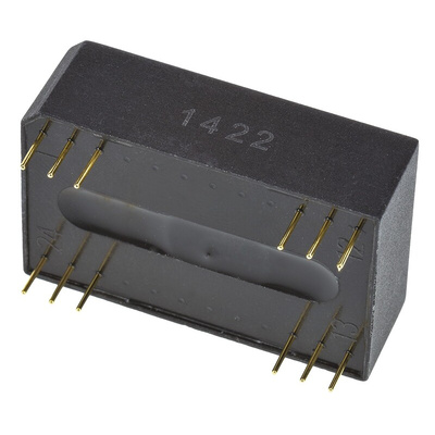 TRACOPOWER TEL 3 DC-DC Converter, 5V dc/ 600mA Output, 10 → 30 V dc Input, 3W, Through Hole, +85°C Max Temp