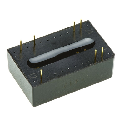 TRACOPOWER TEL 5 DC-DC Converter, 5V dc/ 1A Output, 9 → 18 V dc Input, 5W, Through Hole, +85°C Max Temp -40°C
