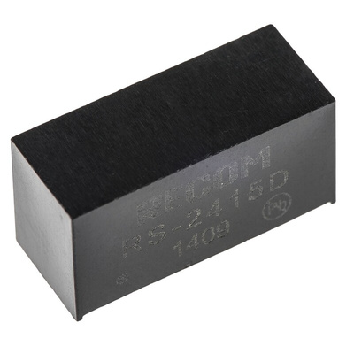 Recom RS DC-DC Converter, ±15V dc/ ±67mA Output, 18 → 36 V dc Input, 2W, Through Hole, +85°C Max Temp -40°C Min