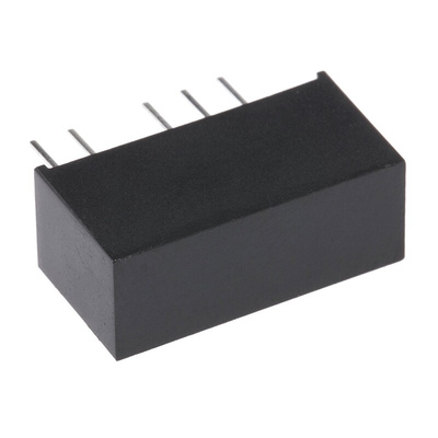 Murata Power Solutions NMH DC-DC Converter, ±15V dc/ ±67mA Output, 4.5 → 5.5 V dc Input, 2W, Through Hole, +85°C
