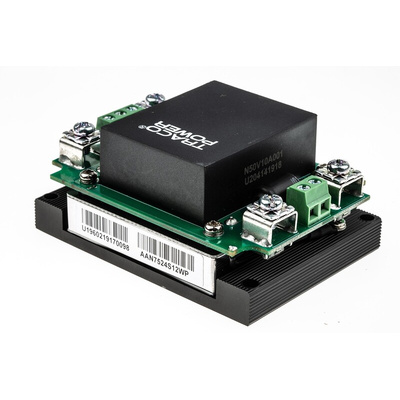 TRACOPOWER TEP 75WI DC-DC Converter, 12V dc/ 6.3A Output, 9 → 36 V dc Input, 76W, Chassis Mount, +75°C Max Temp