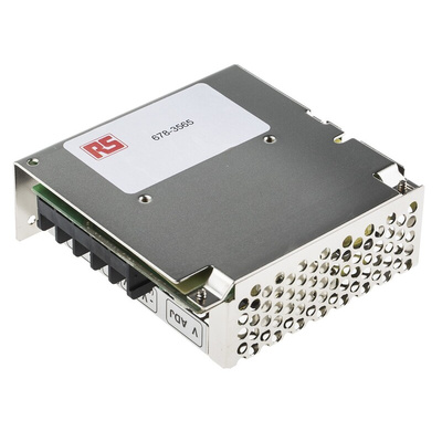MEAN WELL DC-DC Converter, 24V dc/ 1.1A Output, 19 → 36 V dc Input, 25W, Chassis Mount, +60°C Max Temp -10°C Min