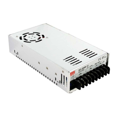 MEAN WELL DC-DC Converter, 48V dc/ 7.3A Output, 36 → 72 V dc Input, 350W, Chassis Mount, +60°C Max Temp -20°C