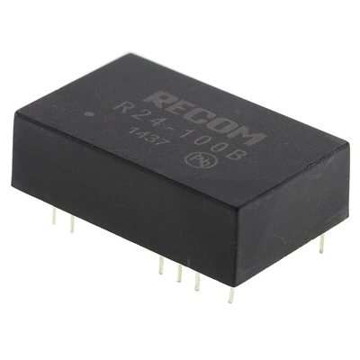 Recom DC-DC Converter, 55 → 135V dc/ 50mA Output, 21 → 27 V dc Input, 5W, Through Hole, +70°C Max Temp