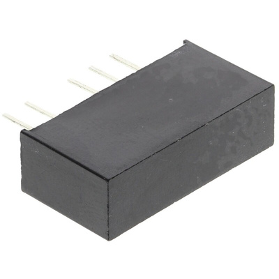 Recom RBE DC-DC Converter, 5V dc/ 200mA Output, 4.5 → 5.5 V dc Input, 1W, Through Hole, +85°C Max Temp -40°C Min